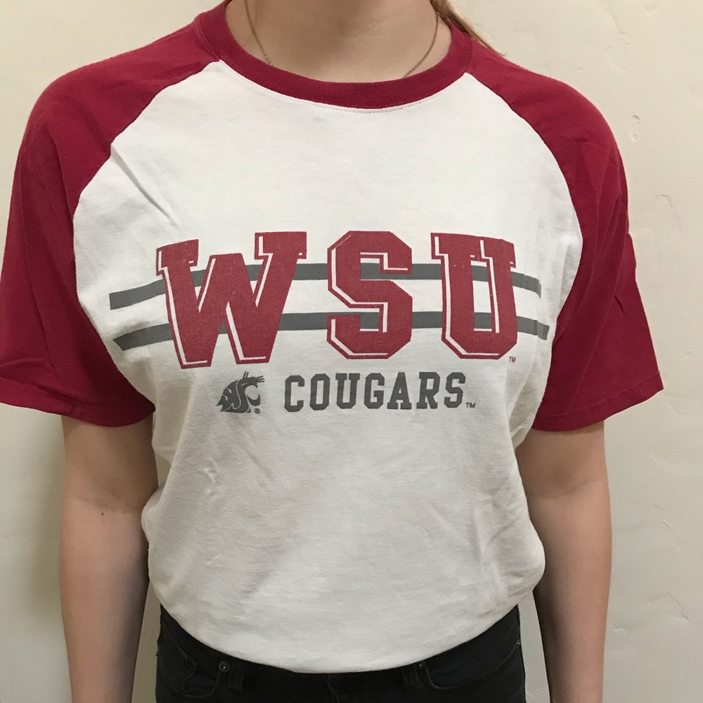 Washington State Cougars Baseball T Vintage Shirt